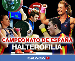 Grada 1 retransmitirá en exclusiva el Campeonato de España de Halterofilia