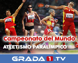 El Mundial de Atletismo Paralímpico, en directo en Grada 1 TV